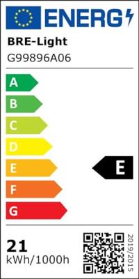 Brilliant PlafondlampBesson rechthoekig zwart - G99896A06