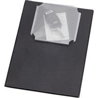 Klembord MAUL A4 autowerkmap staand met afsluitbaar opbergvak zwart - thumbnail