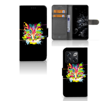 OnePlus 10T Leuk Hoesje Cat Color - thumbnail