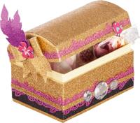 Glitterpapier, 10 vellen FOLIA meerkleurig - thumbnail