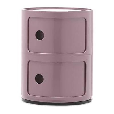 Kartell Componibili Kast - 2 Modules - Mauve