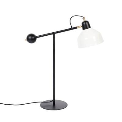Zuiver Tafellamp 'Skala' 66cm, kleur Zwart/Wit Zuiver Tafellamp 'Skala' 66cm, kleur Zwart/Wit