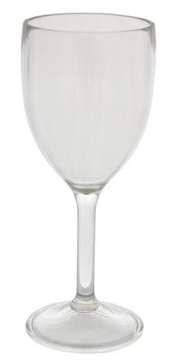 Eurotrail wijnglazen 300 ml polycarbonaat transparant 2 stuks