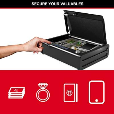 Masterlock Compacte Kluis, biometrisch, digitaal - MLD08EB MLD08EB