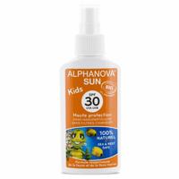 Alphanova Sun Sun bio kids spray SPF30 vegan 125 Milliliter - thumbnail