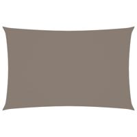 VidaXL Zonnescherm rechthoekig 3x6 m oxford stof taupe - thumbnail