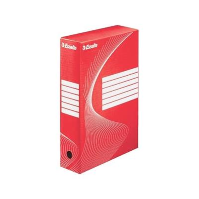 Archiefdoos Esselte Boxycolor 80mm 352x250mm rood