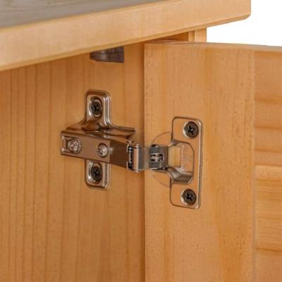 Badkamermeubelset met plank VIGO 2 pcs Bruin en Honingbruin