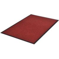 Deurmat PVC 120 x 90 cm (rood) - thumbnail