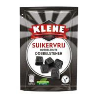 Klene Dubbelzoute Dobbelstenen Suikervrij (105g) - thumbnail