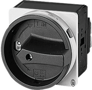 Eaton P3-63/EA/SVB-SW/N Onderhoudsschakelaar Voor frontbevestiging, Vergrendelbaar 690 V Zwart 1 stuk(s)