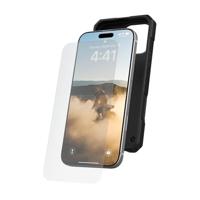 Urban Armor Gear ULTRA Tempered Glass 14435811NA Screenprotector (glas) Apple iPhone 16 Pro Max 1 stuk(s) Anti-vingerafdruk, Antibacterieel, Ontspiegeld, - thumbnail