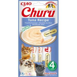 INABA Churu Tuna Recipe - Kattensnoepje - 4x14 g