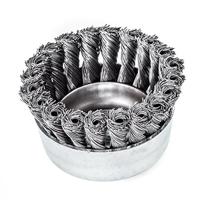 Lessmann Potborstel | schroefdraad d. 65 mm draaddikte 0,5 mm | staal | 12.500 omw/min | 1 stuk - 482217 482217 - thumbnail