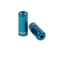 Elvedes kabelhoedje 5mm aluminium blauw (10st) - thumbnail