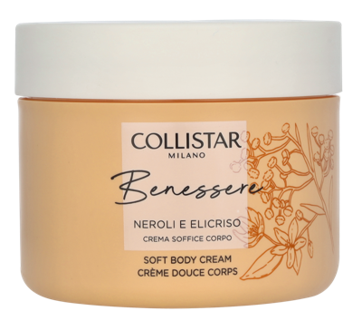 Collistar Benessere Neroli And Helichrysum Soft Body Cream 200ml