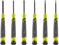 Ryobi rhsdspc6 | magnetische precisie schroevendraaierset 6 stuks - 5132006048 - thumbnail