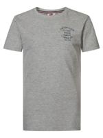 50% korting - Petrol Industries Jongens Premier Class Backprint T-Shirt Light Grijs Melee - 116 - thumbnail