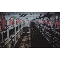 Wanddecoratie Rhythm of the City 009 118x70cm - thumbnail