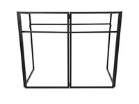 Omnitronic Mobile DJ Stand Mobiele DJ-tafel Staal - thumbnail