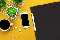 Elastomap oxford top file a4 3 kleppen 390gr zwart | 10 stuks - thumbnail