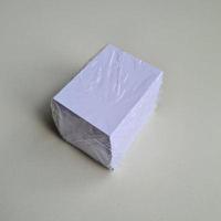Prijskaart blanco wit 6x8 cm 100 stuks - thumbnail