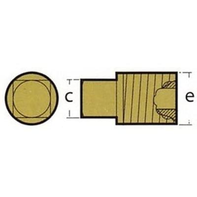 Ánodos para VM TEN02060TP - TAPON ANODO VM TEN02060T