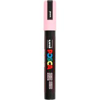 Uni-Posca Posca marker, afm pc-5m, lijndikte 2,5 mm, medium, lichtroze, 1 stuk - thumbnail