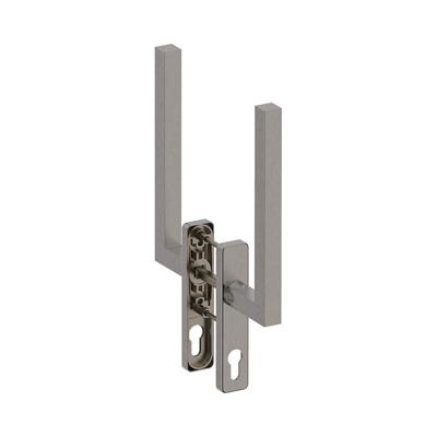 Hardbrass Hefschuifdeurgreep Geneve dubbel PC69 - RVS Hardbrass Hefschuifdeurgreep Geneve dubbel PC69 - RVS