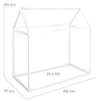 roba Kinderbed Montessori (Wit) - thumbnail