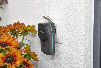 GARDENA smart power adapter set wandcontactdoos (zwart, 19096-20, 3 stuks)