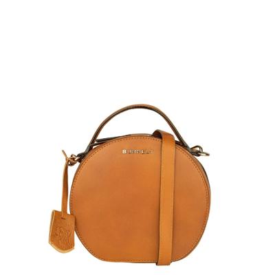 Burkely Parisian Paige Citybag Round cognac  Damestas