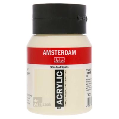 Royal Talens Amsterdam Acrylverf 500 ml - Titaanbuff Licht 289