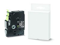 Brother STe-141 Labeltape sjabloon Tapekleur: Transparant Tekstkleur: Wit 18 mm 3 m - thumbnail