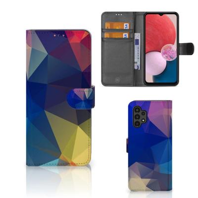 Samsung Galaxy A13 (4G) | Book Case | Polygon Dark