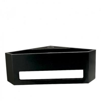 Wiesbaden Julia hoekfontein Solid surface 35 x 35 x 16 cm mat zwart