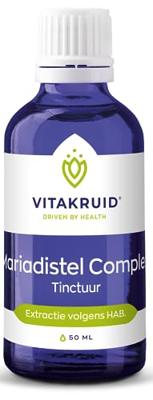 Vitakruid Mariadistel Complex tinctuur 1:5 met oa Artisjok Vitakruid Mariadistel Complex tinctuur 1:5 met oa Artisjok