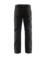 Blåkläder Service werkbroek denim stretch 14591142 | Zwart | Maat 56 - 7330509486153 - thumbnail