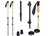 Viking Bamboo Pro Trekkingstokken Bruin 65-135 - thumbnail