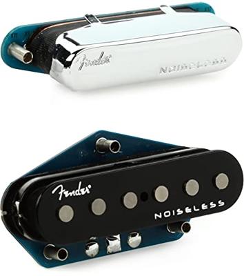 Fender Ultra Noiseless Vintage Telecaster Pickups Black & Chrome (set van 2)