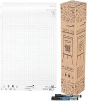 Legamaster flipchartpapier Sketch ECO, ft 98 x 65 cm, geruit, 50 vel, pak van 2 stuks - thumbnail