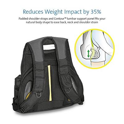 Kensington Contour Backpack Laptop Case - 17 /43.2cm Kensington Contour Backpack Laptop Case - 17 /43.2cm