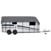 Caravan dakbedekking 800x300 cm vliesvlies grijs - thumbnail