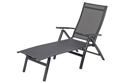 Legato curve ligbed antraciet 150 x 71 x 104 cm