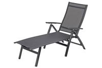 Legato curve ligbed antraciet 150 x 71 x 104 cm - thumbnail