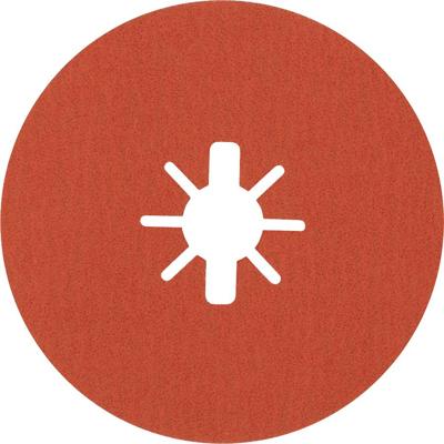 Bosch Accessoires Expert R782 X-LOCK keramische prisma-fiberschijf 125 mm, 22,23 mm, K80 - 1 stuk(s) - 2608621826