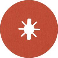 Bosch Accessoires Expert R782 X-LOCK keramische prisma-fiberschijf 125 mm, 22,23 mm, K80 - 1 stuk(s) - 2608621826 - thumbnail