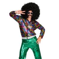 Disco Party Blouse Regenboog Heren Aaron - thumbnail