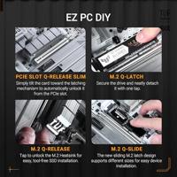 Asus TUF GAMING Z890-PRO WIFI Moederbord Socket Intel LGA 1851 Vormfactor ATX Moederbord chipset Intel® Z890 - thumbnail