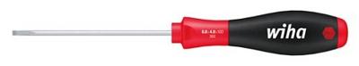 Wiha Schroevendraaier | snedebreedte 5,5 mm | klinglengte 125 mm meercomponentengreep | ronde kling | 1 stuk - 00698 00698